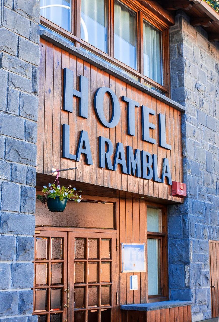Hotel La Rambla Biescas (Aragon) Exterior foto